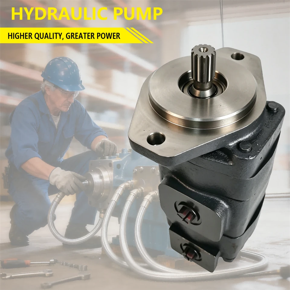 Cast Iron Charge Pilot Hydraulic Gear Pump 14543168 For Volvo Excavator EC700C factory