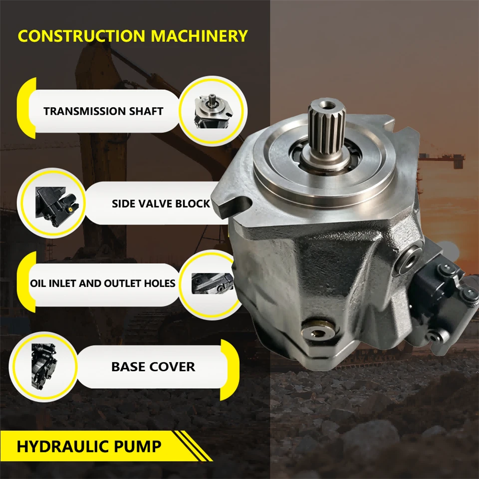 VOE11190766 11190766 Hydraulic Pump Fits Articulated Dump Truck A25D A25E A30D A30E A35D A35F A40D Heavy Machinery Parts suppliers